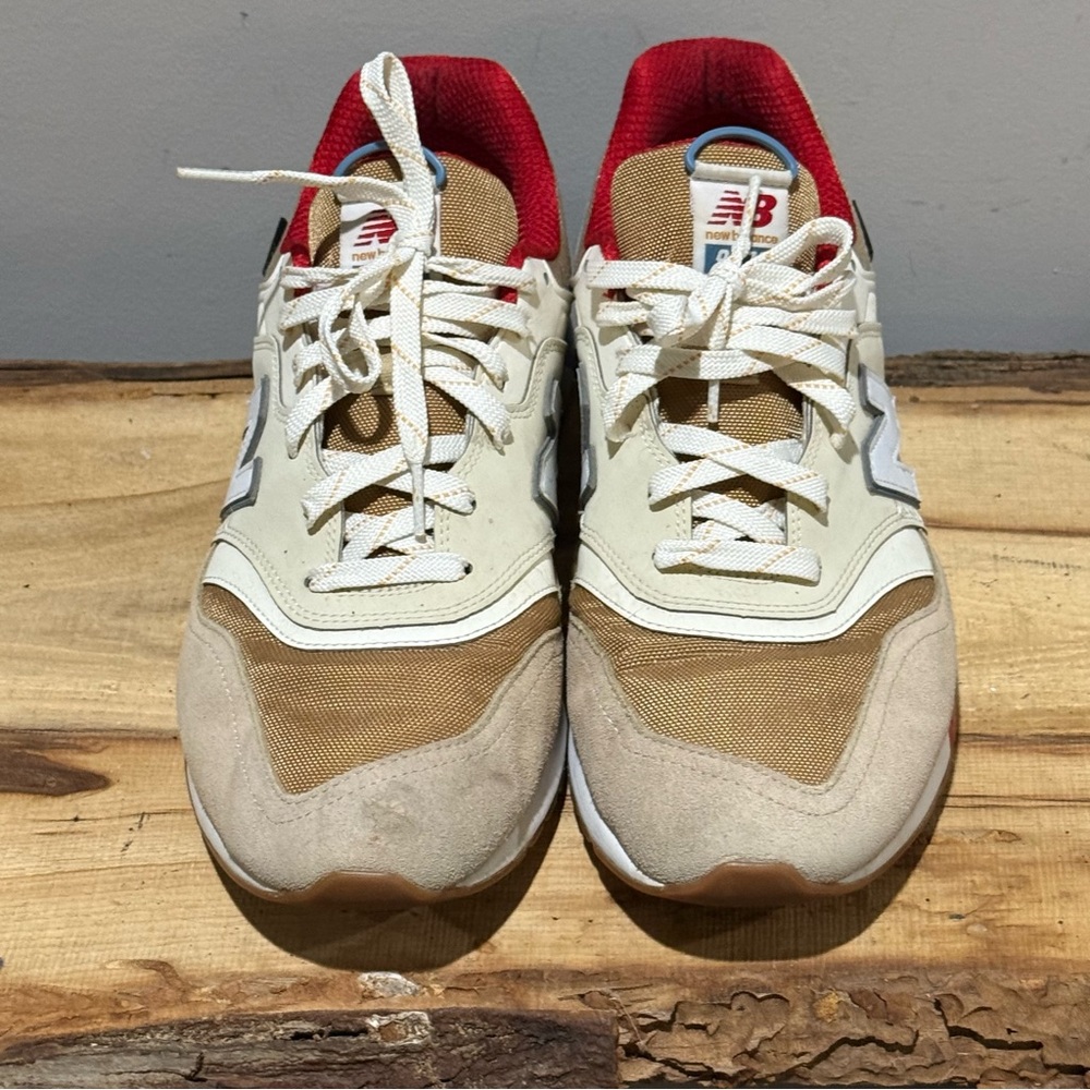 New Balance 997H Cordura Workwear Tan Sneaker CM997HTI Size 12 A50 - Picture 5 of 12